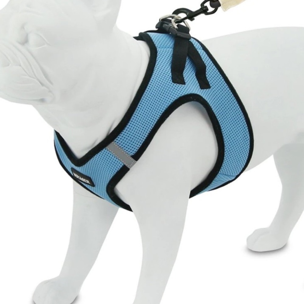 Blue & Black Dog Harness by Voyager